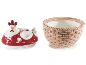 wholesale biscuit tin easter hen