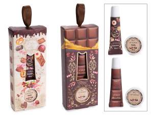 wholesale lip balm scrub gift box