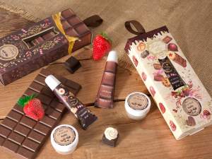 wholesale lip balm scrub gift box