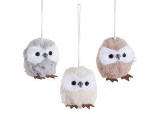 décoration de Noël en gros, hibou pour sapin