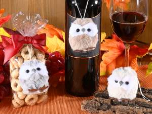 décoration de Noël en gros, hibou pour sapin