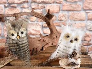 hibou décoratif suspendu en vente en gros