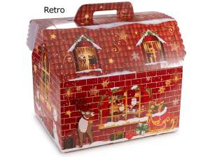 wholesale christmas house packaging box