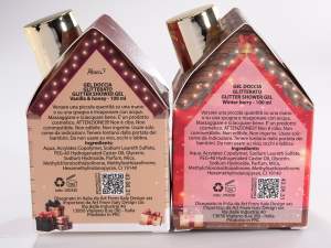 wholesale Christmas shower gel pack