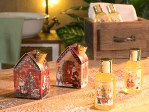 wholesale christmas shower gel pack