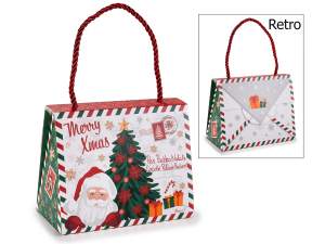 Wholesaler Christmas letter paper handbag