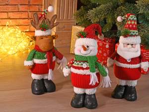 wholesale Santa Claus reindeer snowman decorations