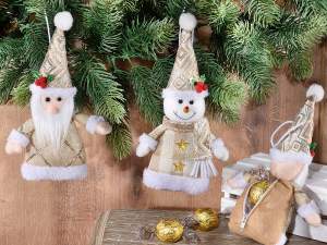 wholesaler sweets holder christmas santa snowman