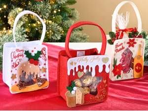 wholesale cloth bag for sweets christmas