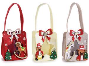 Wholesale Christmas Window Cloth Purse