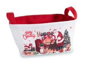 wholesale basket handles merry christmas