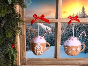 wholesaler tree decoration felt sweets