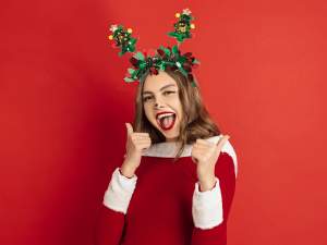 wholesaler christmas reindeer tree sequin