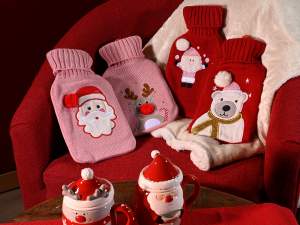 Wholesale hot water bottle christmas