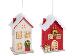 ingrosso casetta natale addobbo luci