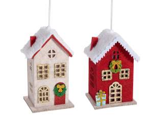 ingrosso casetta natale addobbo luci