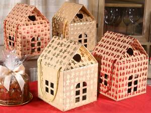 wholesale paper house christmas boxes