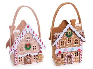 wholesale handbag christmas gingerbread house