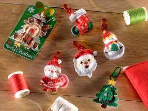 wholesale christmas keychain sweater