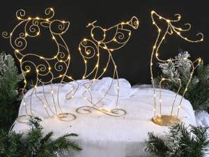 Wholesale illuminations reindeer angels christmas