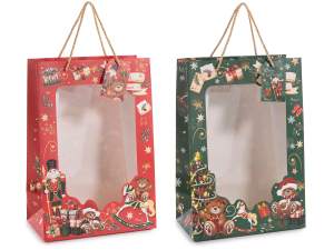 wholesale gift bag window christmas