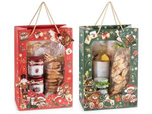 wholesale gift bag window christmas