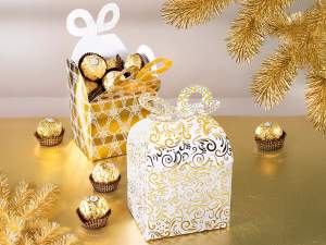 wholesale christmas gift box bow