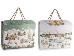 wholesale christmas gift box handles