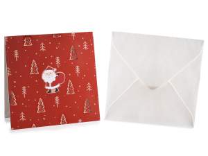 wholesale christmas card pop up envelope