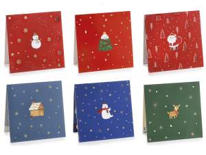 wholesale christmas card pop up envelope