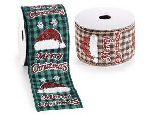 Christmas decorative ribbons