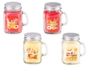 wholesale candle jar jar christmas