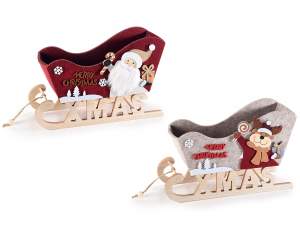 wholesale christmas sleigh basket