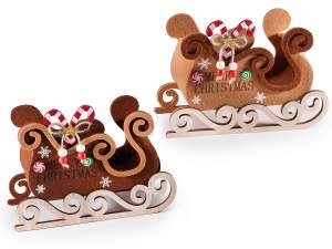 Wholesale Christmas sleigh basket