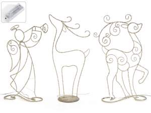 Wholesale Christmas Reindeer Angels Lights
