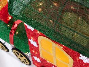 wholesale light train window decoration