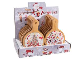 wholesale cutting board pot christmas ceramic wood