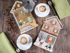 wholesale trivet christmas house