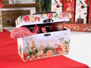 Wholesale Christmas decoration suitcase box