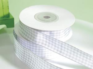 Cintas de cuadros blancos y grises al por mayor