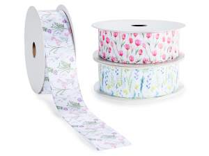 Cintas estampadas con flores al por mayor