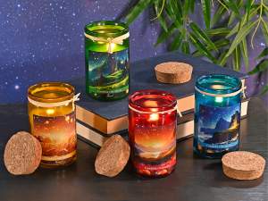 wholesale citronella candle glass jar