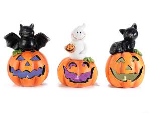 vente en gros décoration halloween citrouille lumi