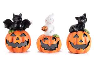 vente en gros décoration halloween citrouille lumi