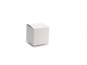 Classic ivory colored favor boxes