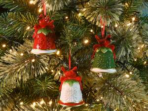 décoration d'arbre de Noël en gros avec cloches