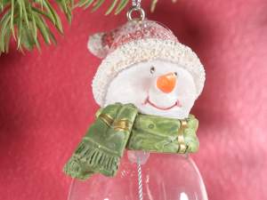 cloche de noël en gros à suspendre