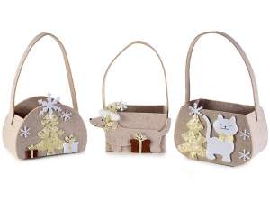 Gold sequin christmas handbags wholesaler