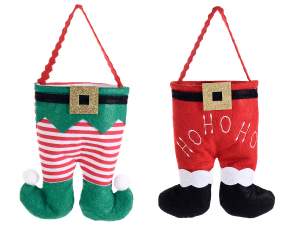 Wholesale Christmas pants handbag