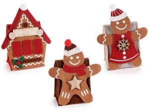wholesale gingerbread men bags